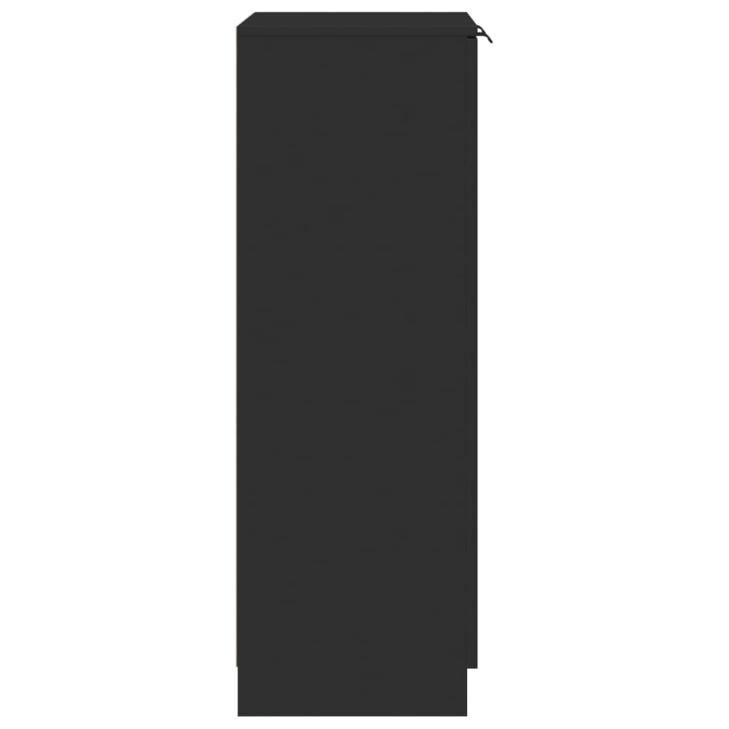 Sapateira 59x35x100 cm derivados de madeira preto