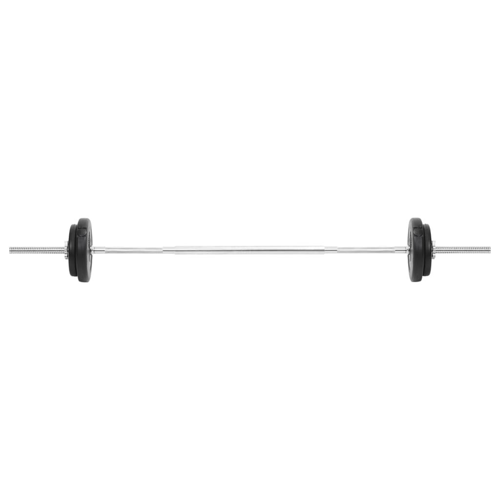 Conjunto de barras e discos 30 Kg