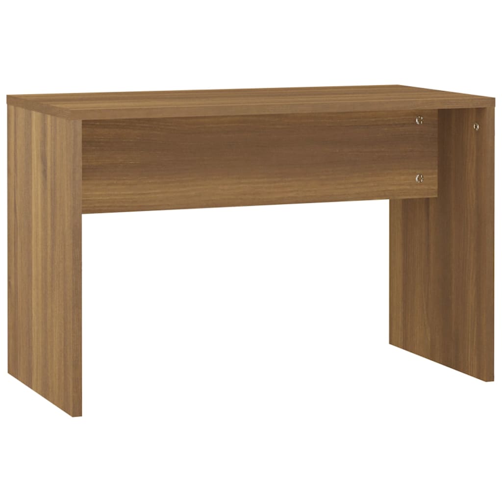 Conjunto toucador com LEDs madeira processada sonoma castanho