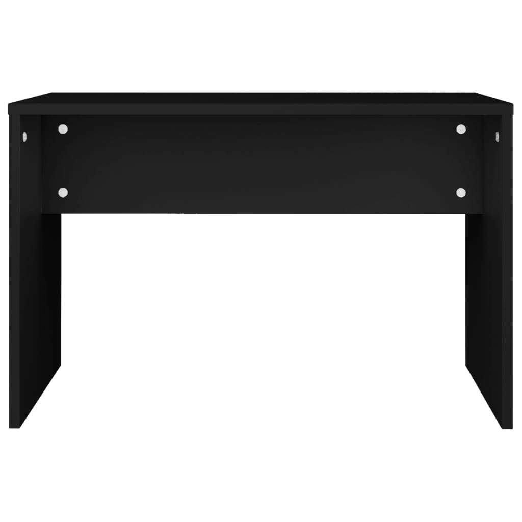 Conjunto de toucador 74,5x40x141 cm preto