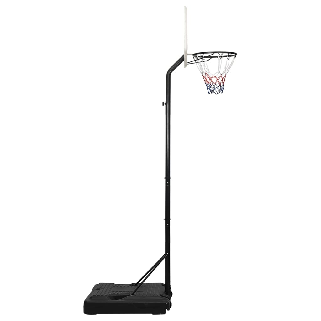 Tabela de basquetebol 282-352 cm polietileno branco