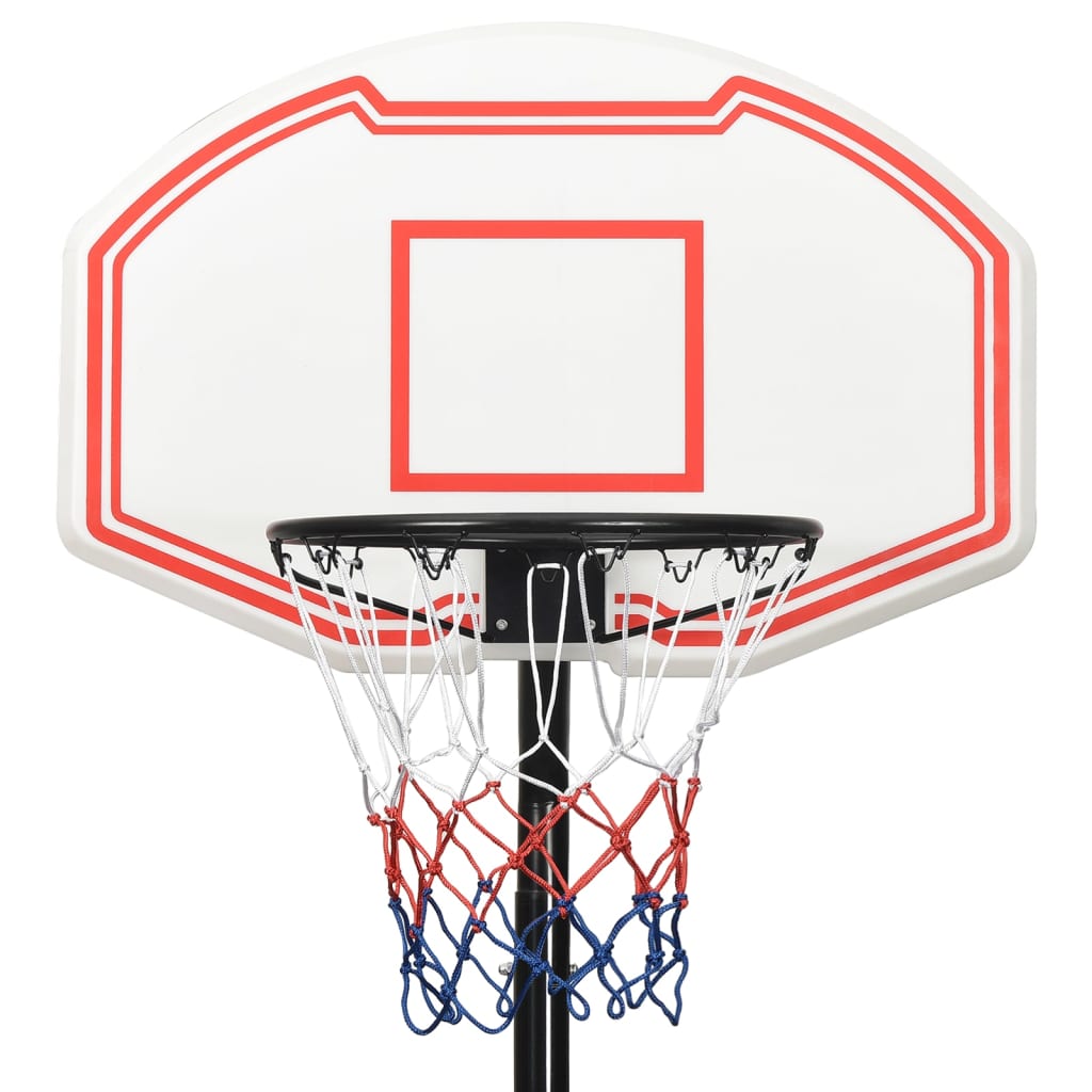 Tabela de basquetebol 282-352 cm polietileno branco