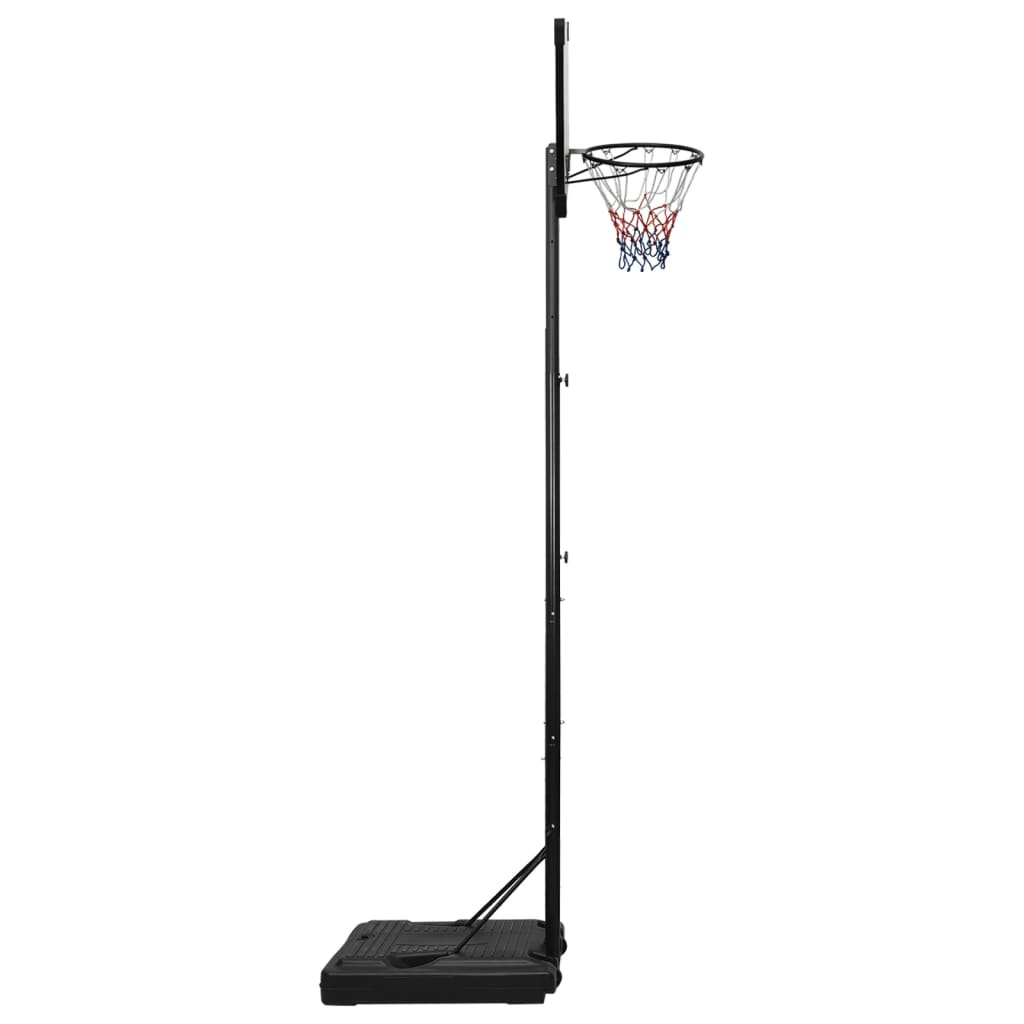 Tabela de basquetebol 280-350 cm policarbonato transparente