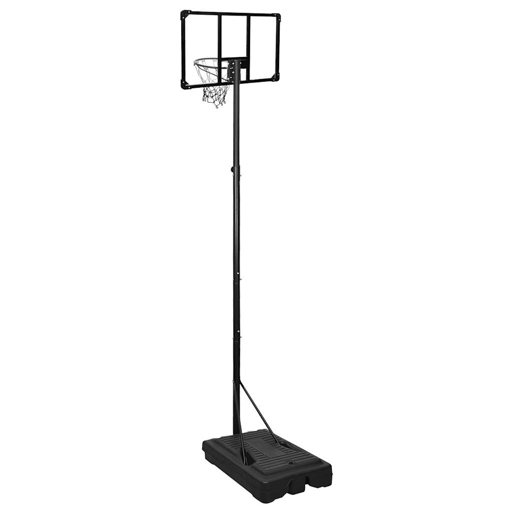 Tabela de basquetebol 280-350 cm policarbonato transparente