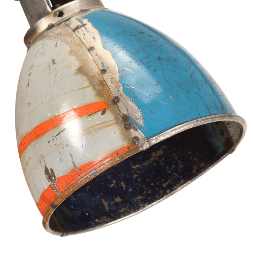 Candeeiro de parede redondo estilo industrial E27 multicor