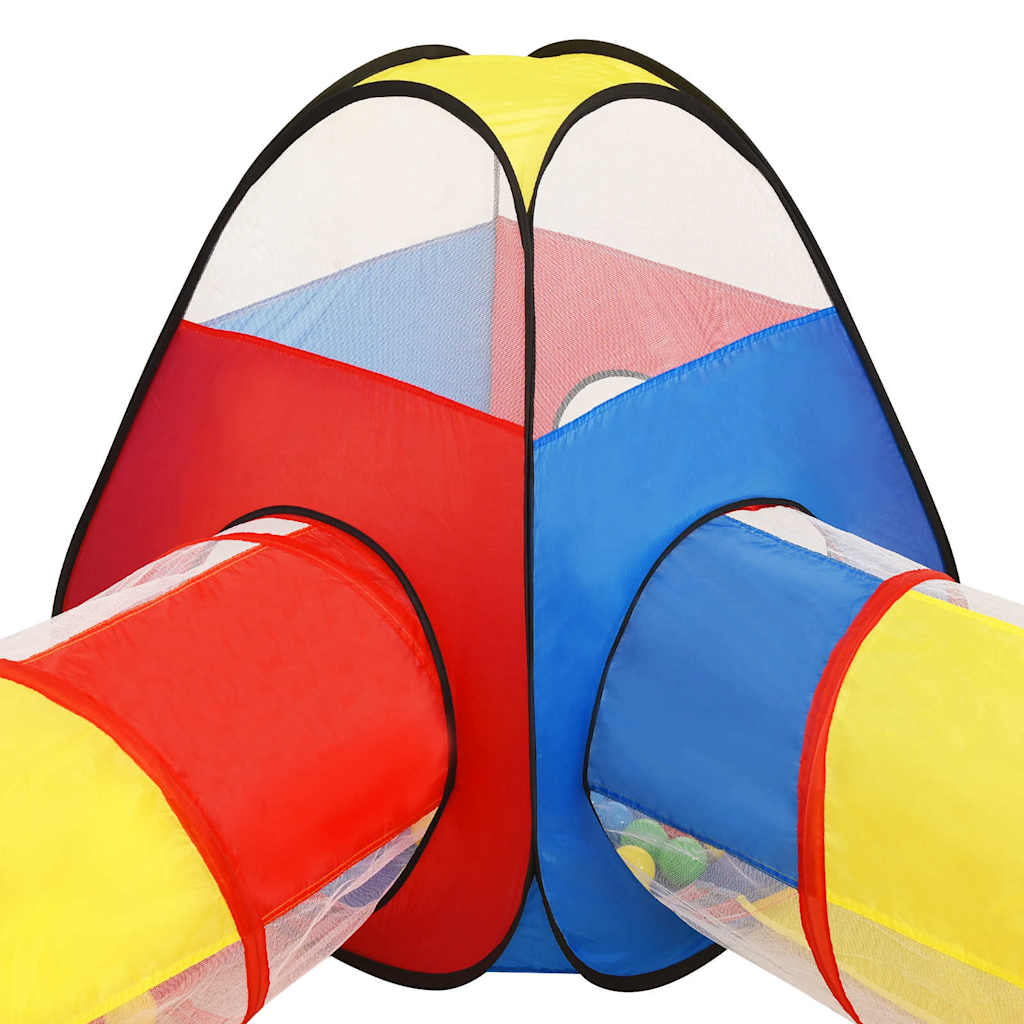 Tenda de brincar infantil 190x264x90 cm multicor