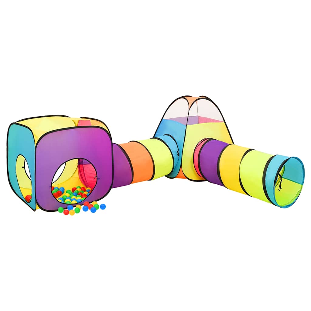 Tenda de brincar infantil 190x264x90 cm multicor