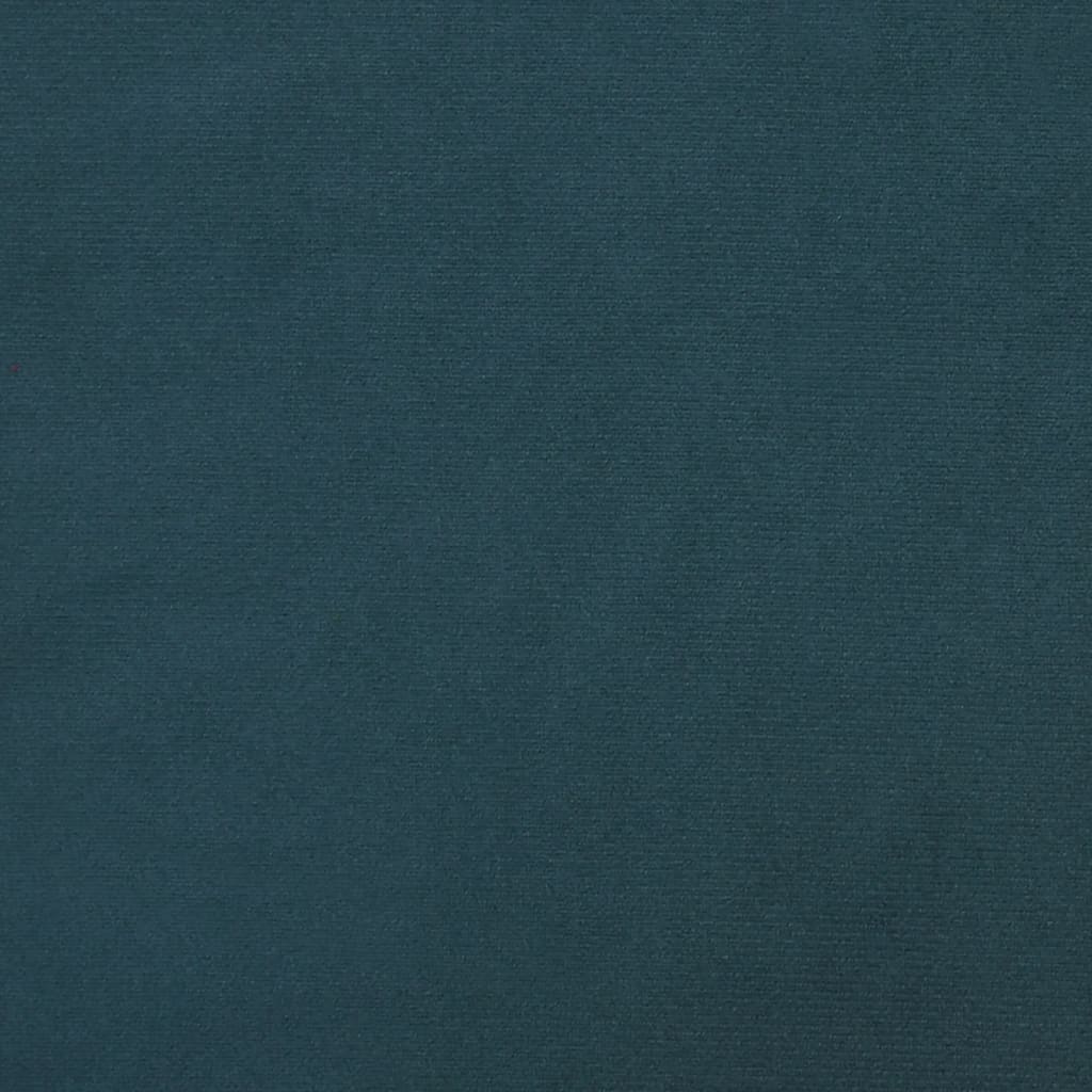 Conjunto de 2 Cadeiras Tana em Veludo - Azul - Design Moderno