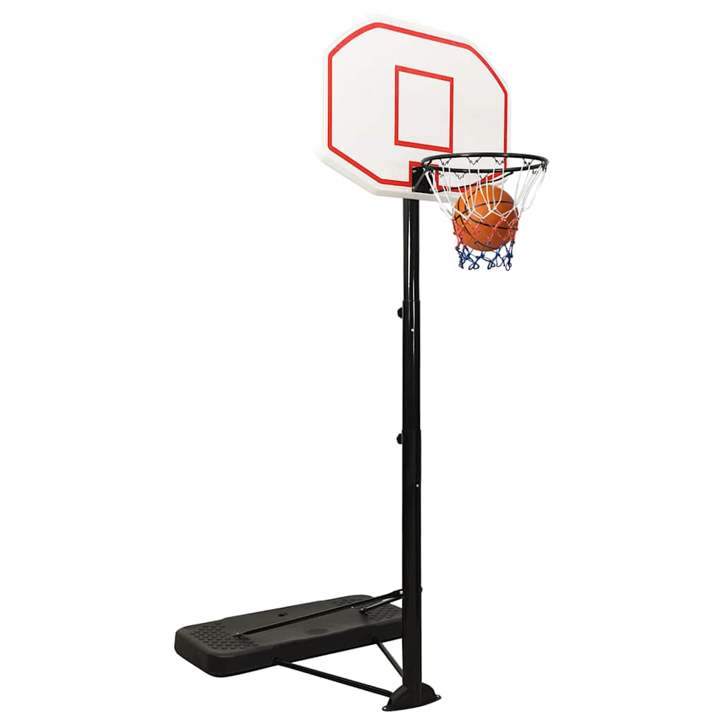 Tabela de basquetebol 258-363 cm polietileno branco