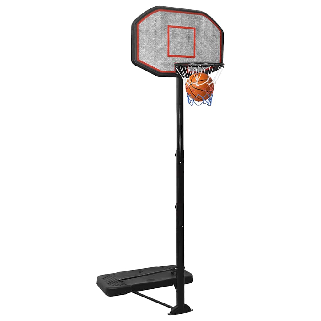 Tabela de basquetebol 258-363 cm polietileno preto