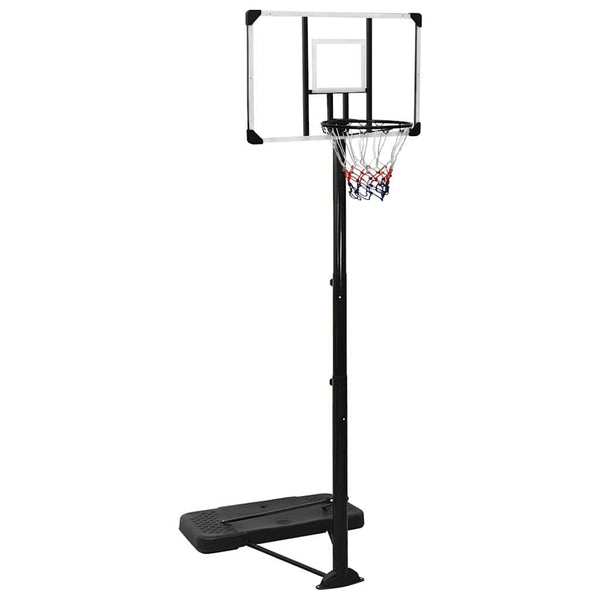 Tabela de basquetebol 256-361 cm policarbonato transparente