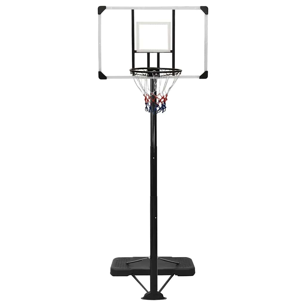Tabela de basquetebol 256-361 cm policarbonato transparente