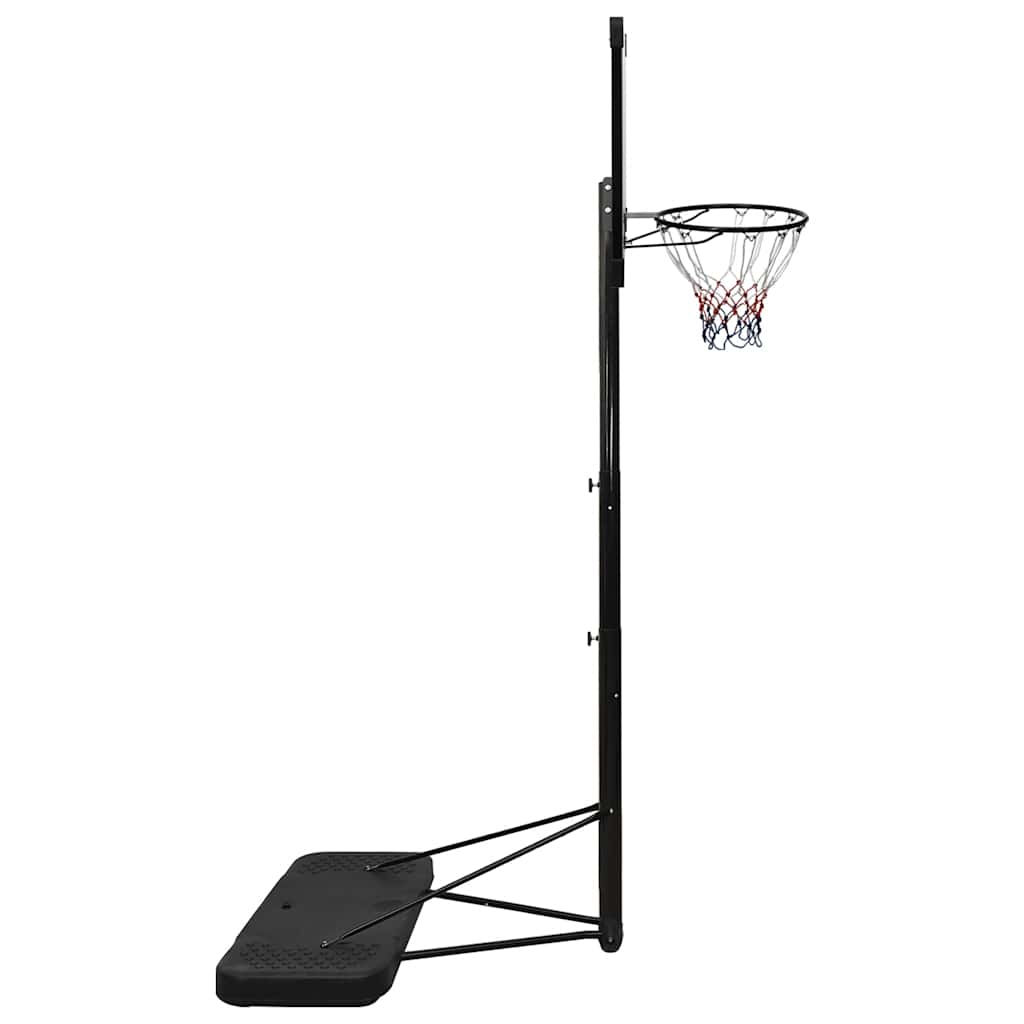 Tabela de basquetebol 256-361 cm policarbonato transparente