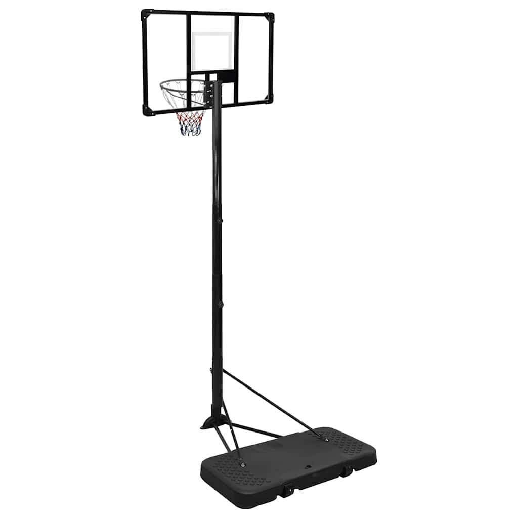 Tabela de basquetebol 256-361 cm policarbonato transparente