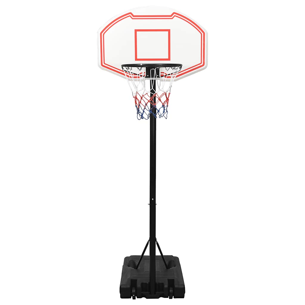 Tabela de basquetebol 237-307 cm polietileno branco