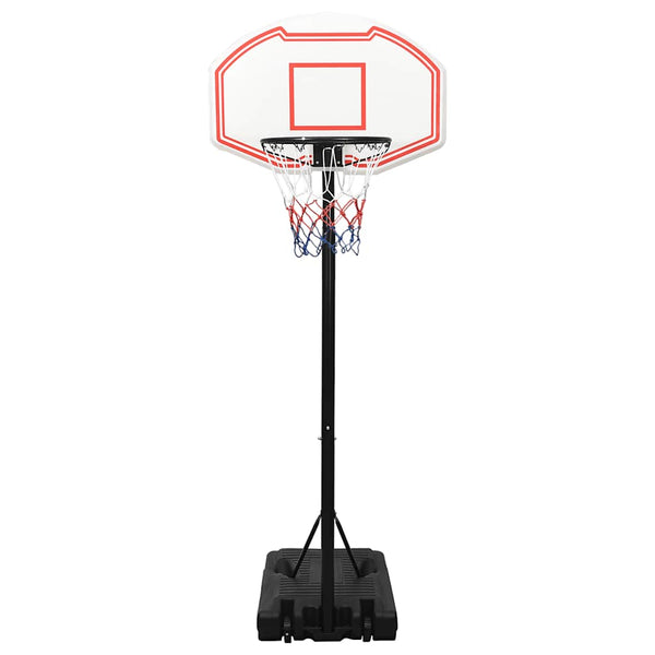 Tabela de basquetebol 237-307 cm polietileno branco