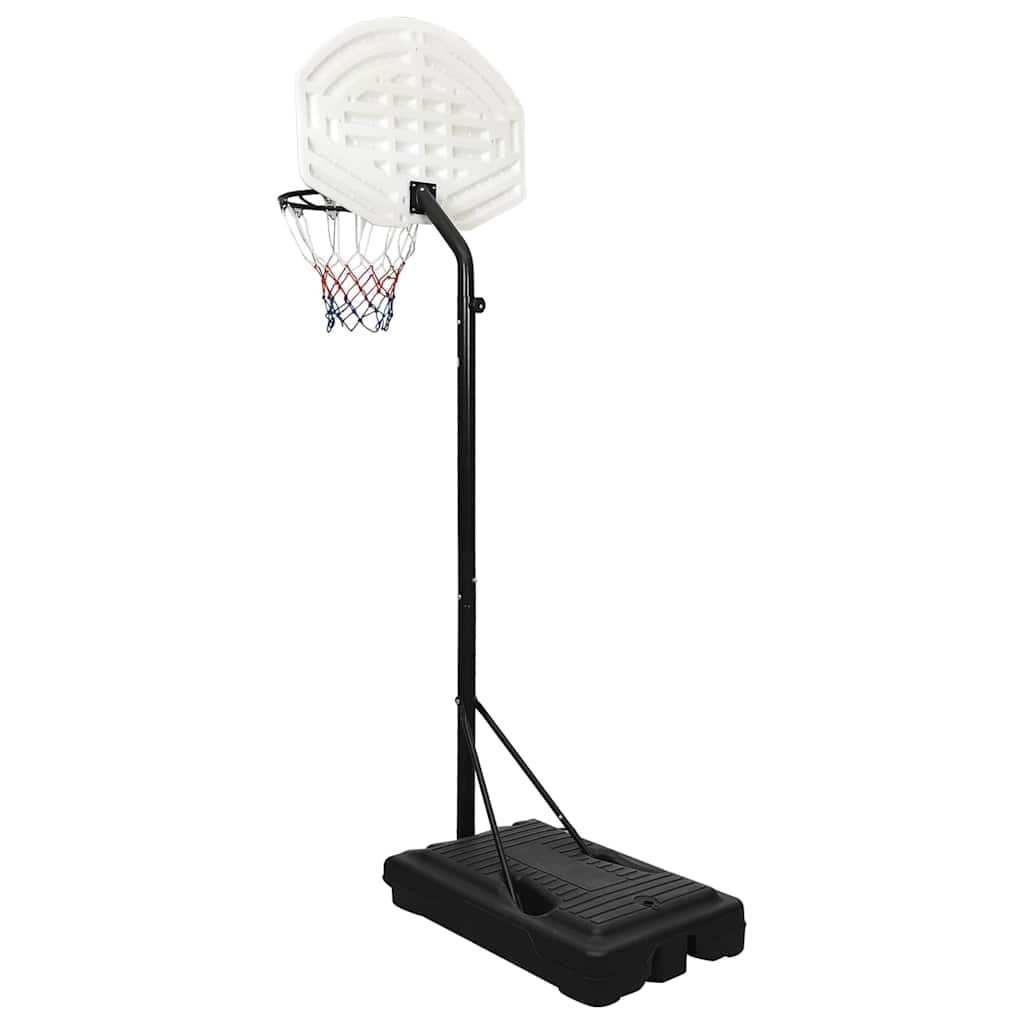 Tabela de basquetebol 237-307 cm polietileno branco