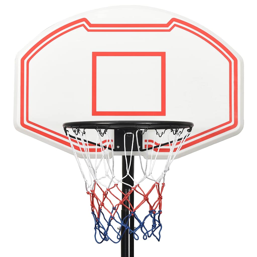 Tabela de basquetebol 237-307 cm polietileno branco