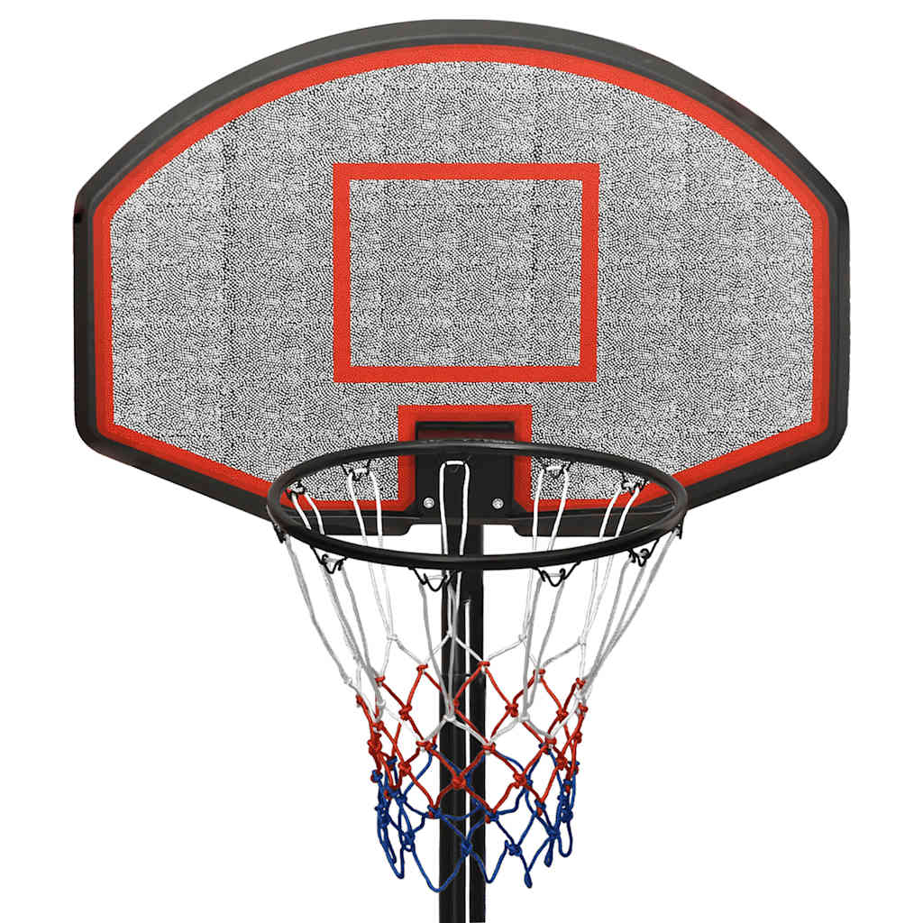 Tabela de basquetebol 237-307 cm polietileno preto
