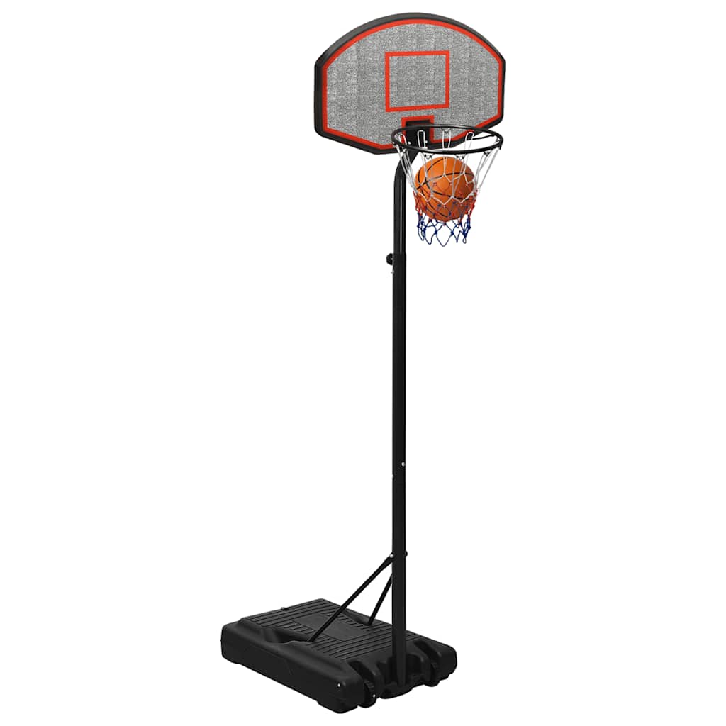 Tabela de basquetebol 237-307 cm polietileno preto