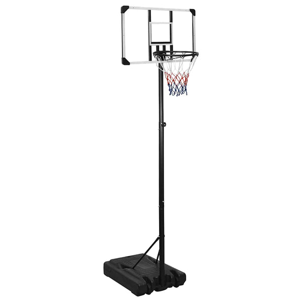 Tabela de basquetebol 235-305 cm policarbonato transparente