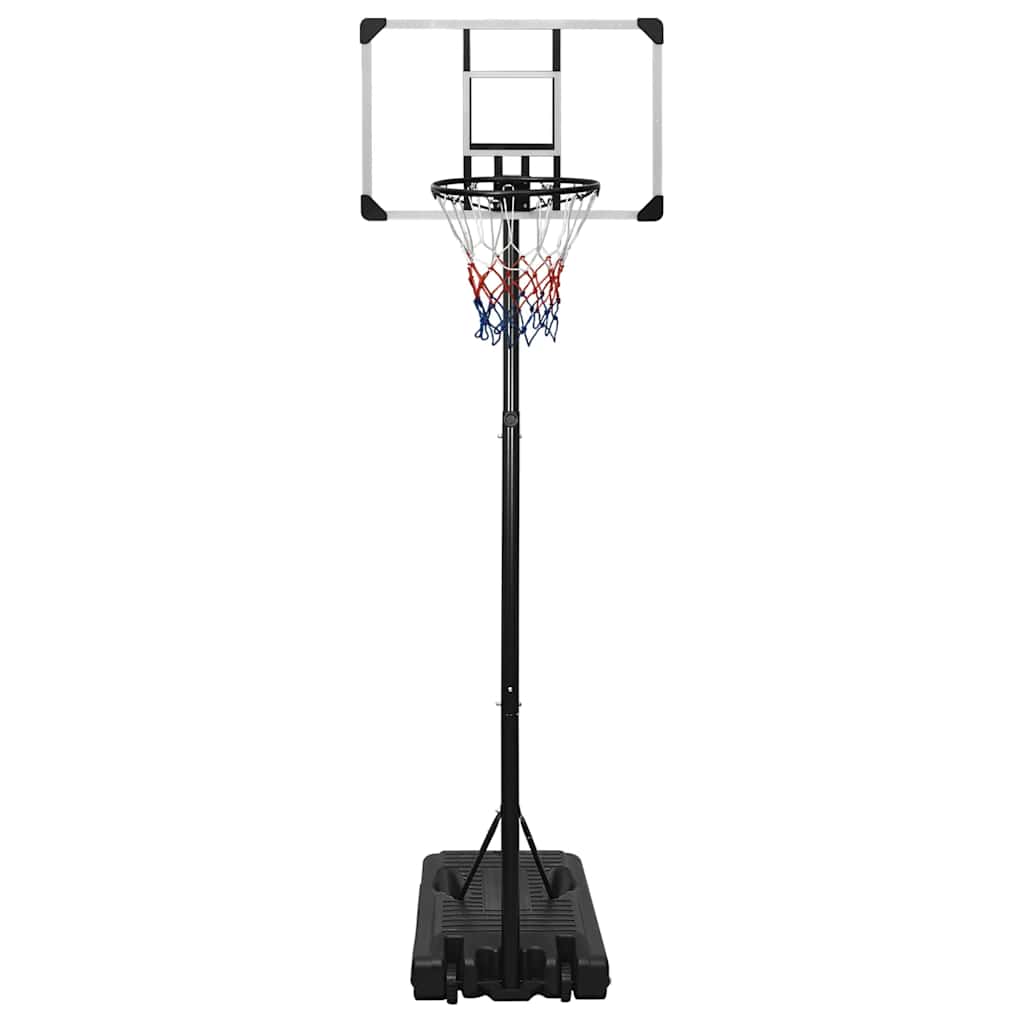 Tabela de basquetebol 235-305 cm policarbonato transparente