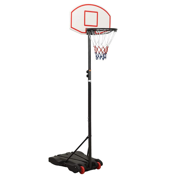 Tabela de basquetebol 216-250 cm polietileno branco