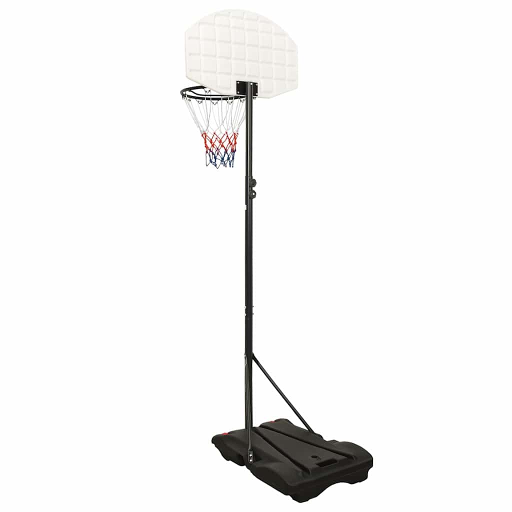 Tabela de basquetebol 216-250 cm polietileno branco