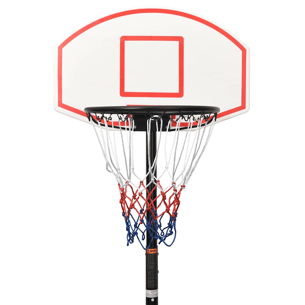 Tabela de basquetebol 216-250 cm polietileno branco