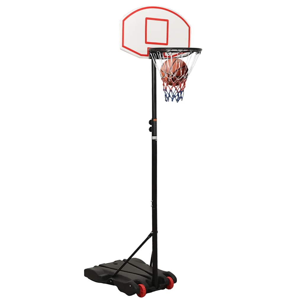 Tabela de basquetebol 216-250 cm polietileno branco