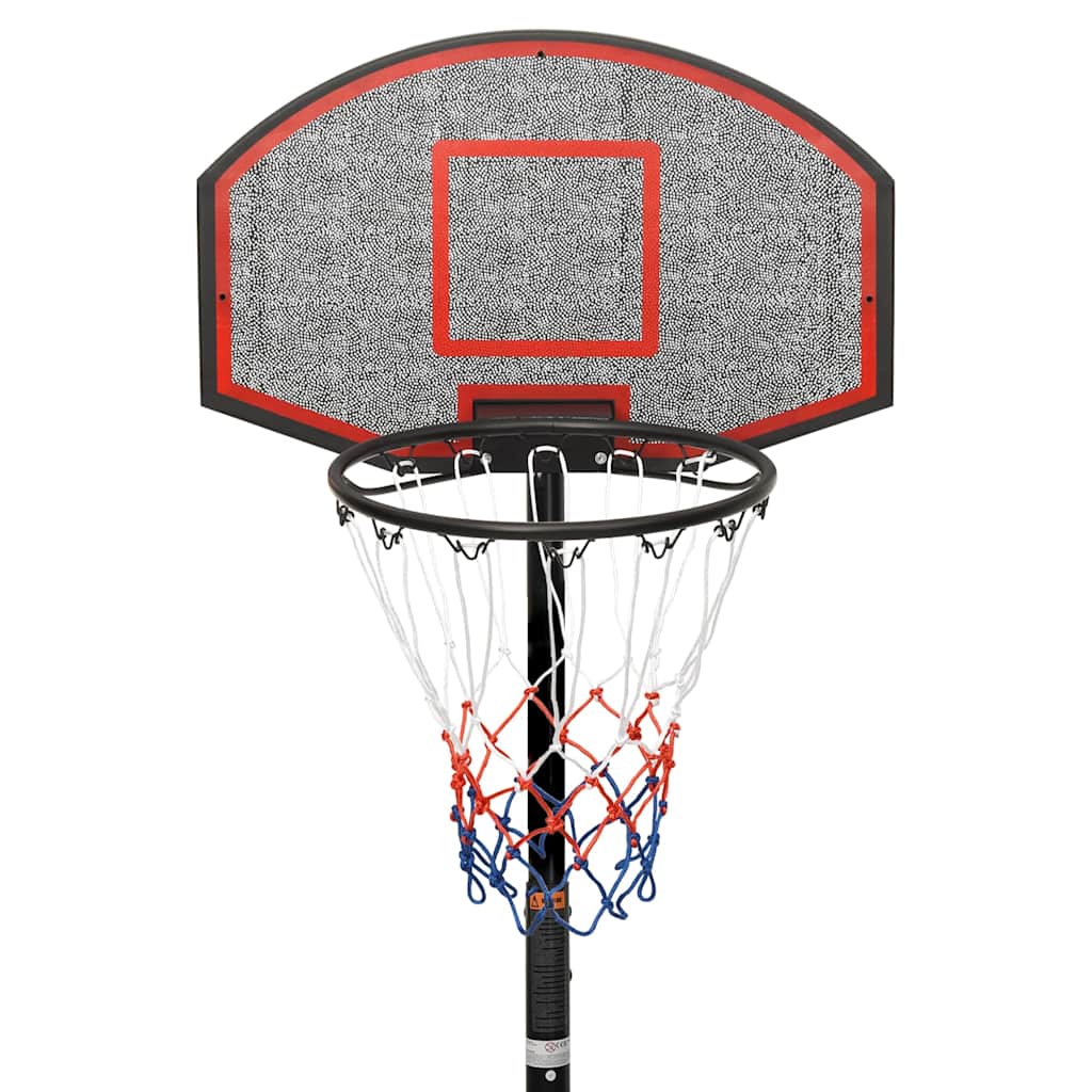 Tabela de basquetebol 216-250 cm polietileno preto