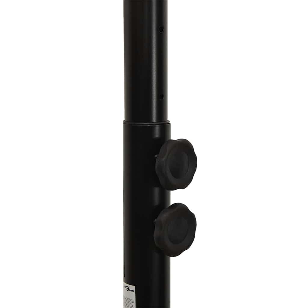 Tabela de basquetebol 216-250 cm polietileno preto