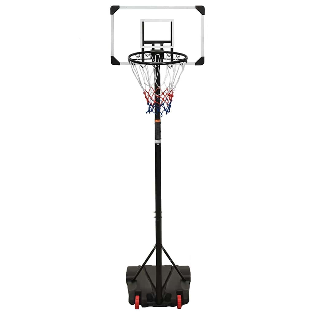 Tabela de basquetebol 216-250 cm policarbonato transparente
