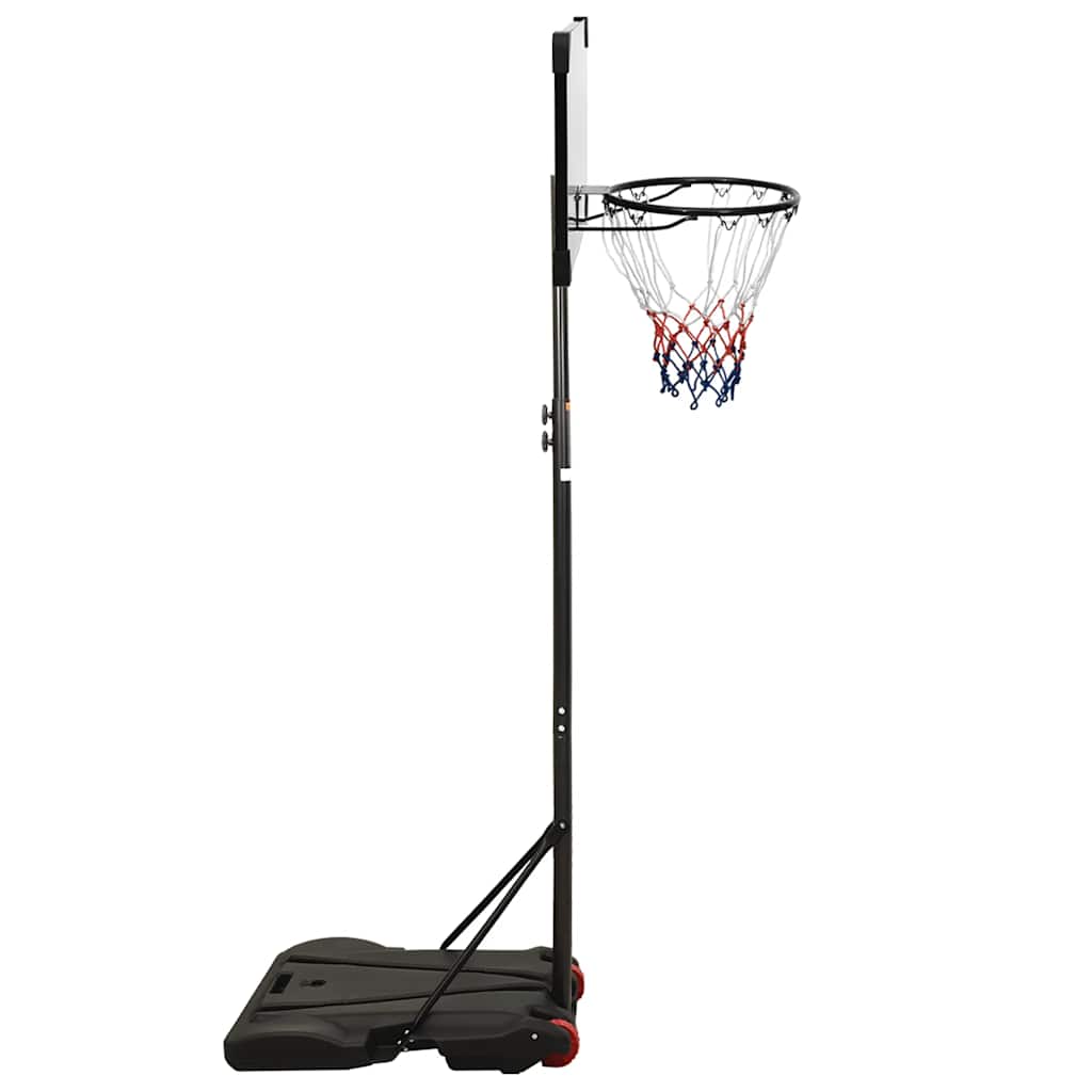 Tabela de basquetebol 216-250 cm policarbonato transparente