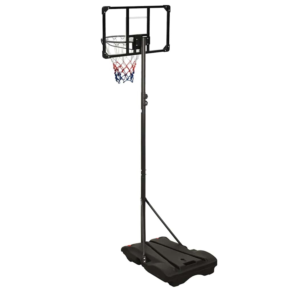Tabela de basquetebol 216-250 cm policarbonato transparente