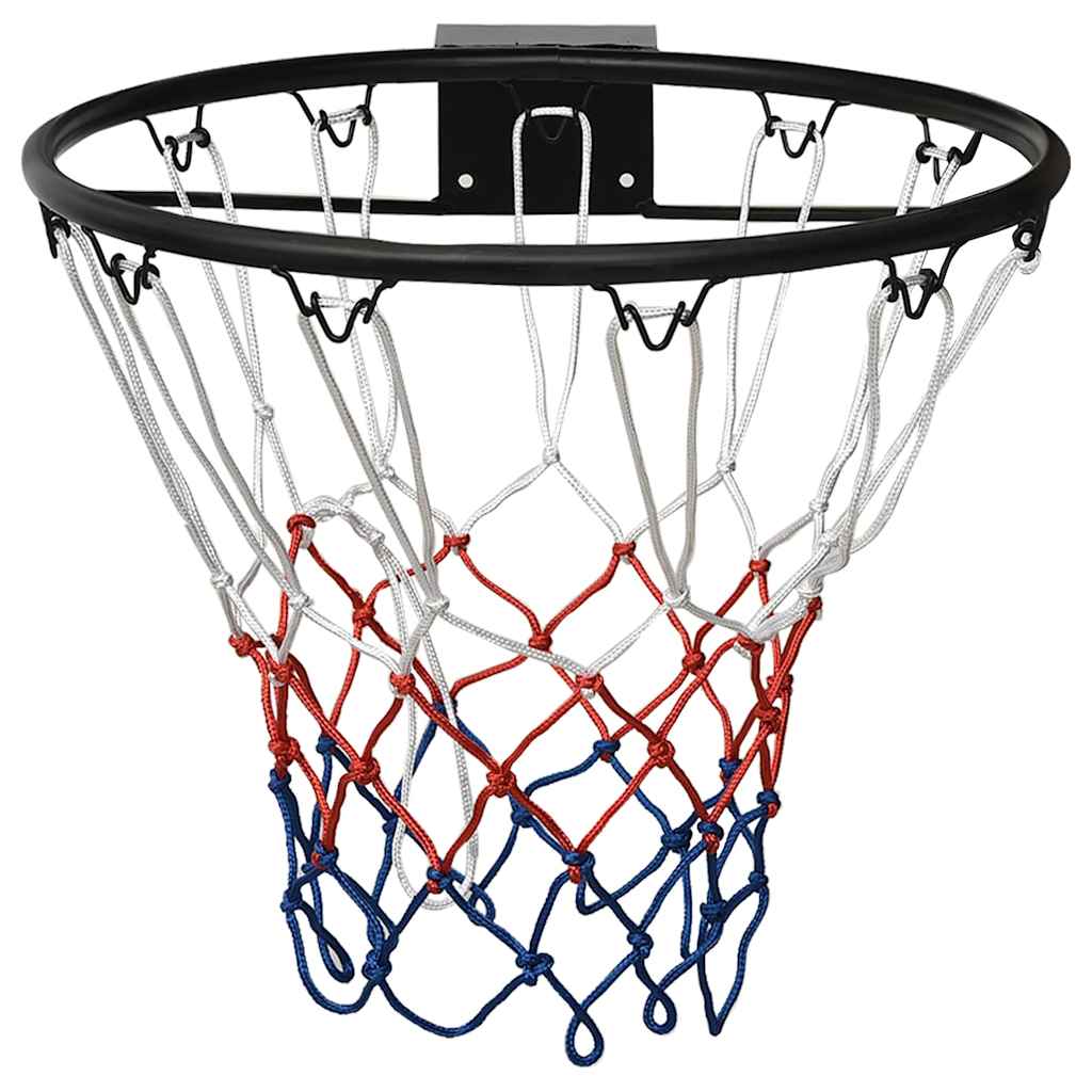 Cesto de basquetebol 45 cm aço preto