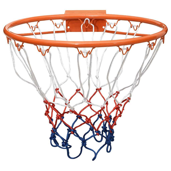 Cesto de basquetebol 39 cm aço laranja