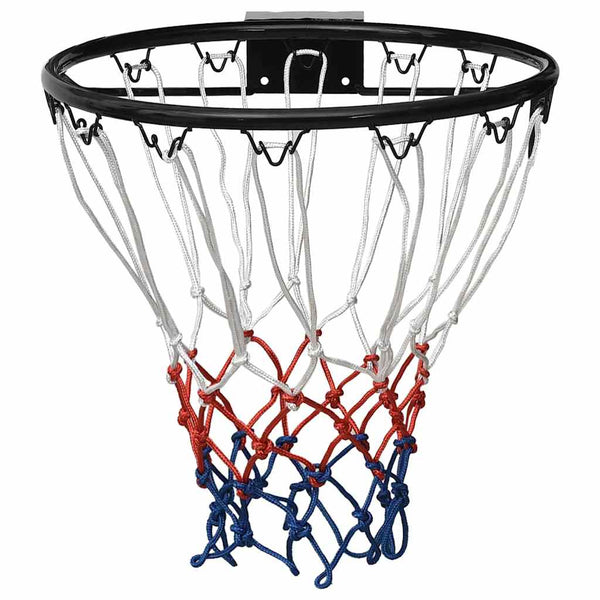 Cesto de basquetebol 39 cm aço preto