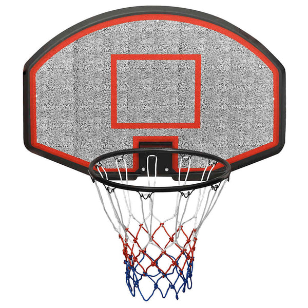 Tabela de basquetebol 90x60x2 cm polietileno preto