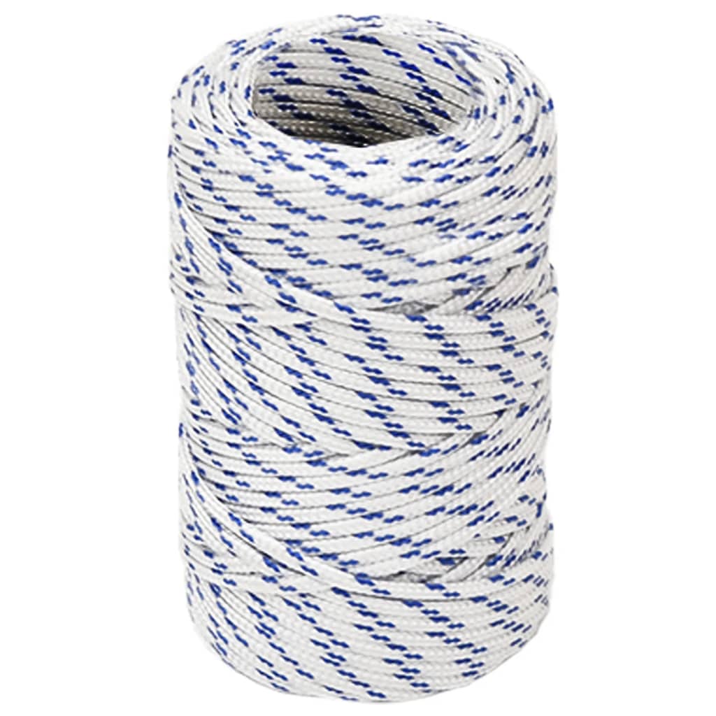 Corda de barco 2 mm 100 m polipropileno branco