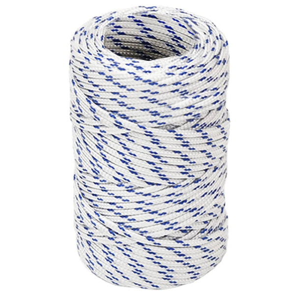 Corda de barco 2 mm 100 m polipropileno branco