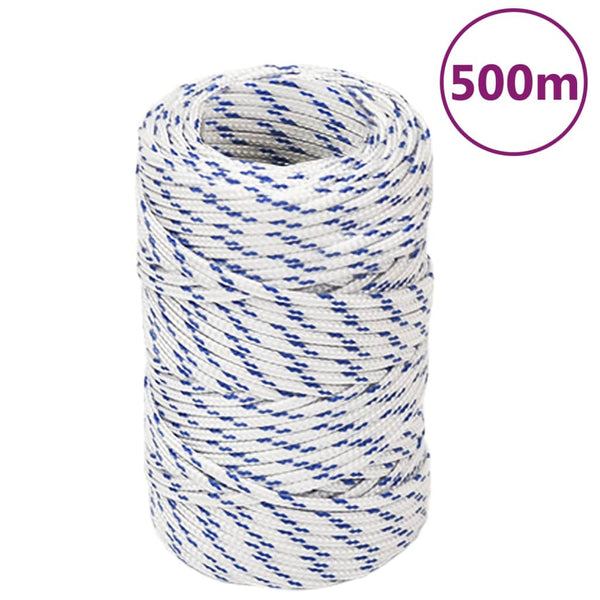 Corda de barco 2 mm 500 m polipropileno branco