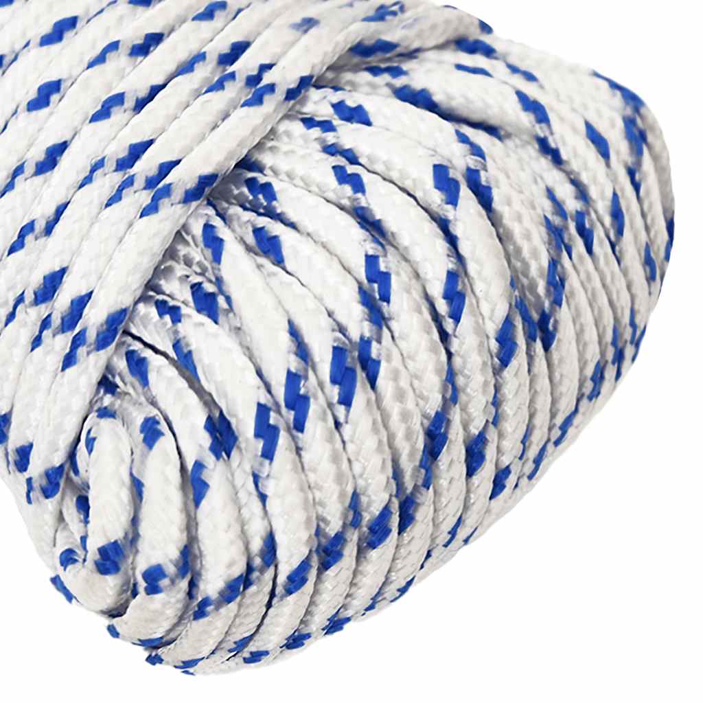 Corda de barco 4 mm 25 m polipropileno branco