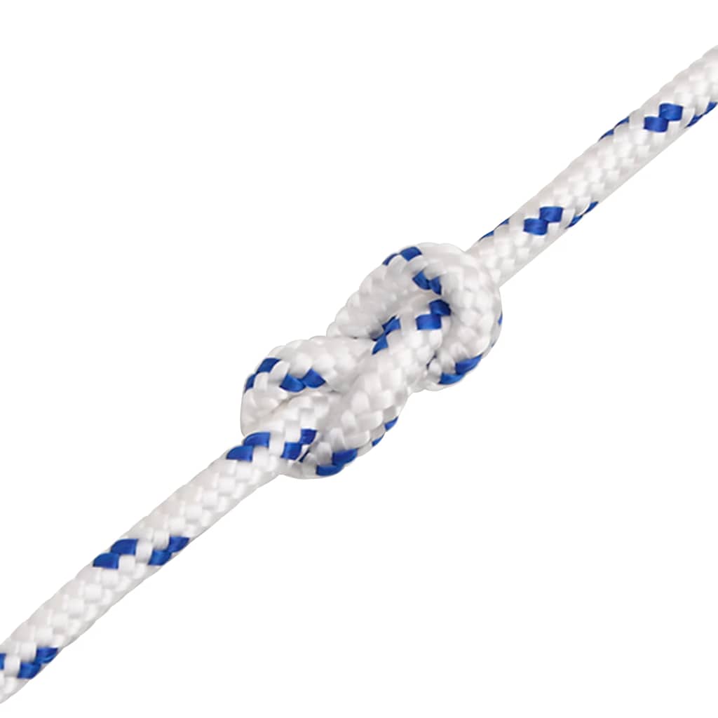 Corda de barco 4 mm 25 m polipropileno branco
