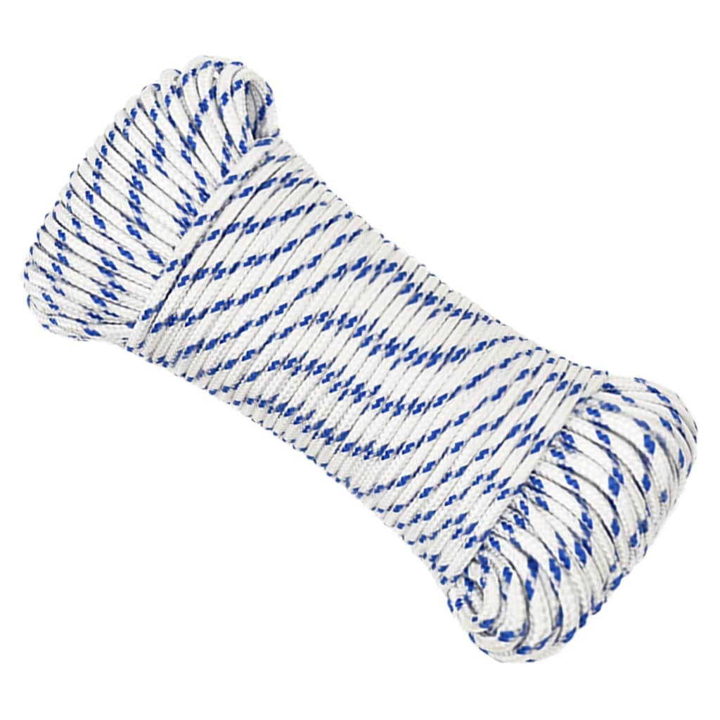 Corda de barco 5 mm 500 m polipropileno branco