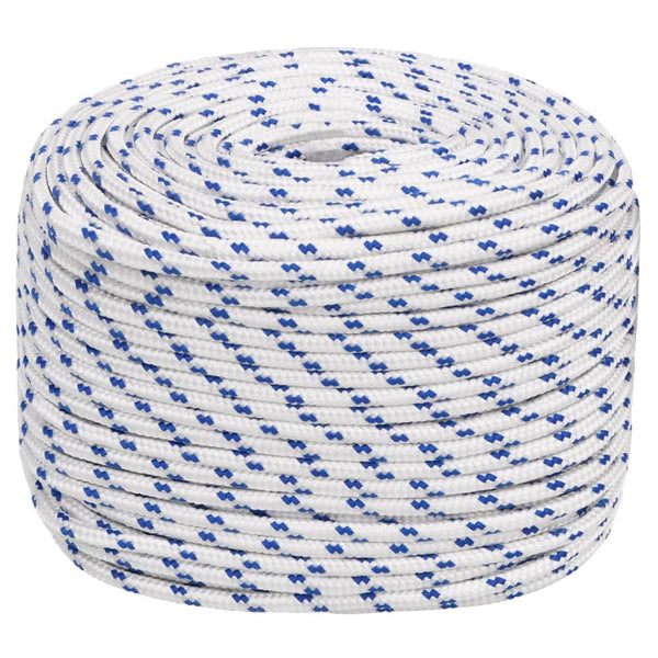 Corda de barco 6 mm 250 m polipropileno branco