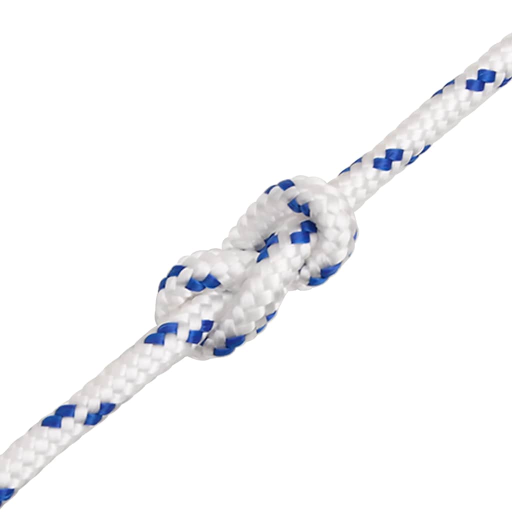 Corda de barco 8 mm 50 m polipropileno branco