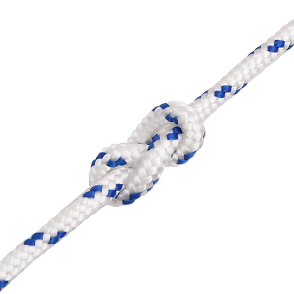Corda de barco 10 mm 100 m polipropileno branco