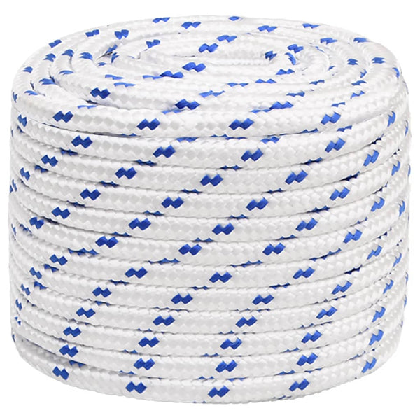Corda de barco 16 mm 100 m polipropileno branco