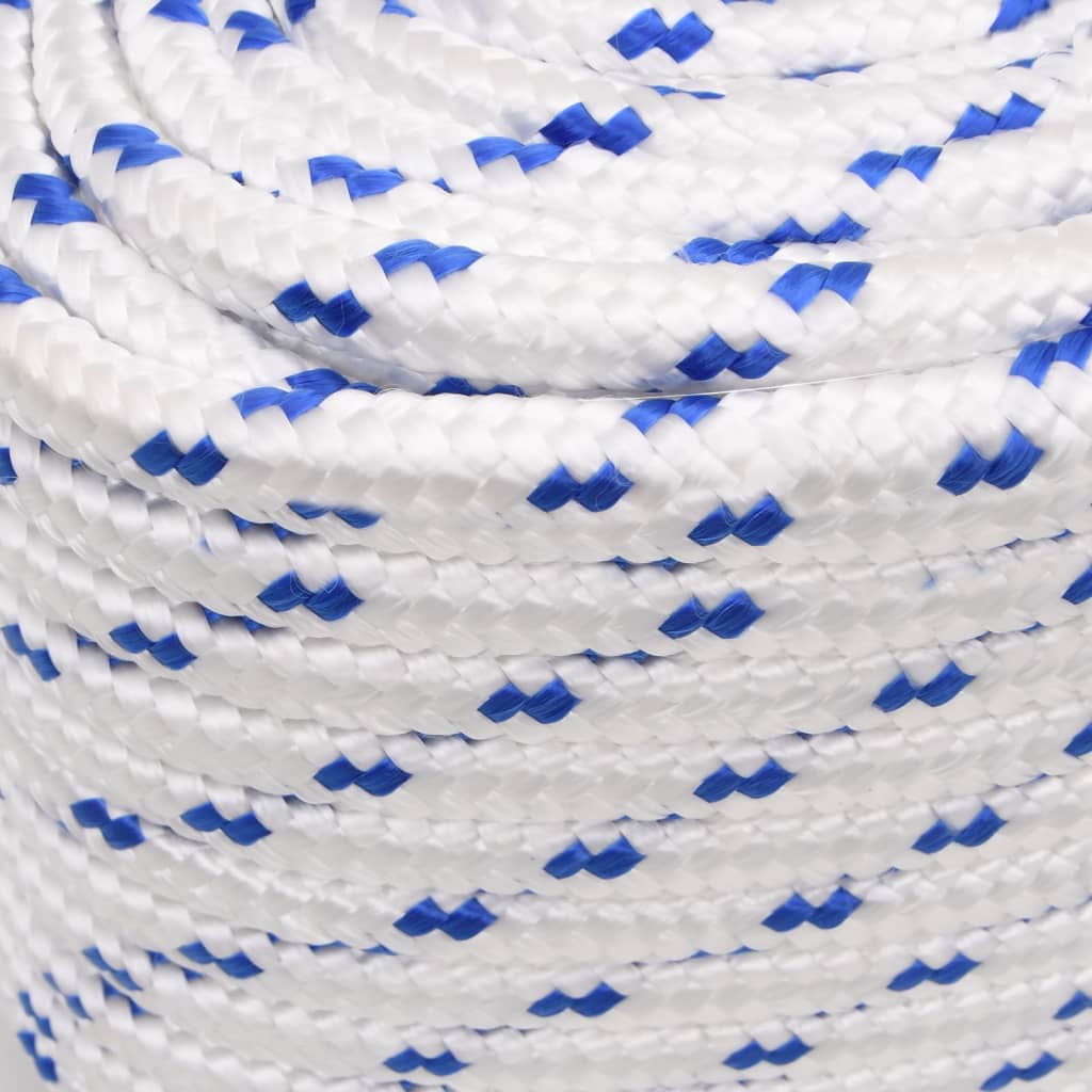 Corda de barco 18 mm 25 m polipropileno branco